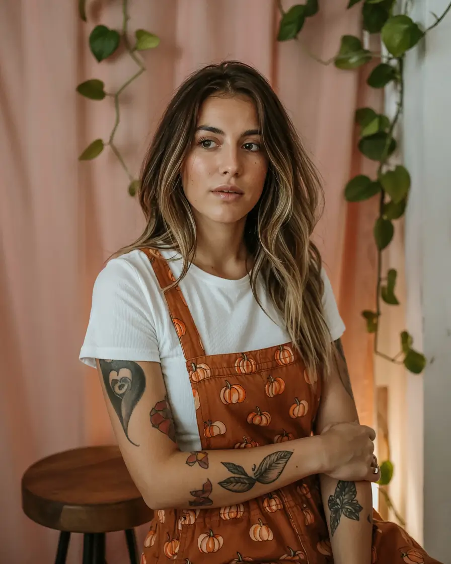 auburn hair color 2026 Soft Auburn with Blonde Ribbons