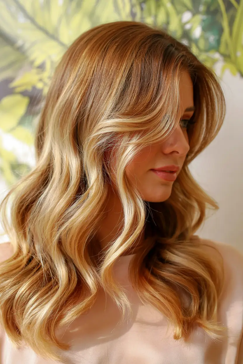 auburn hair color 2026 Golden Auburn Luxe