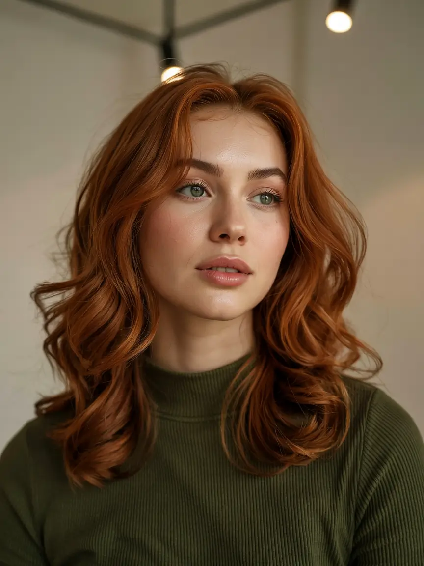 auburn hair color 2026 Autumn Chestnut Dream