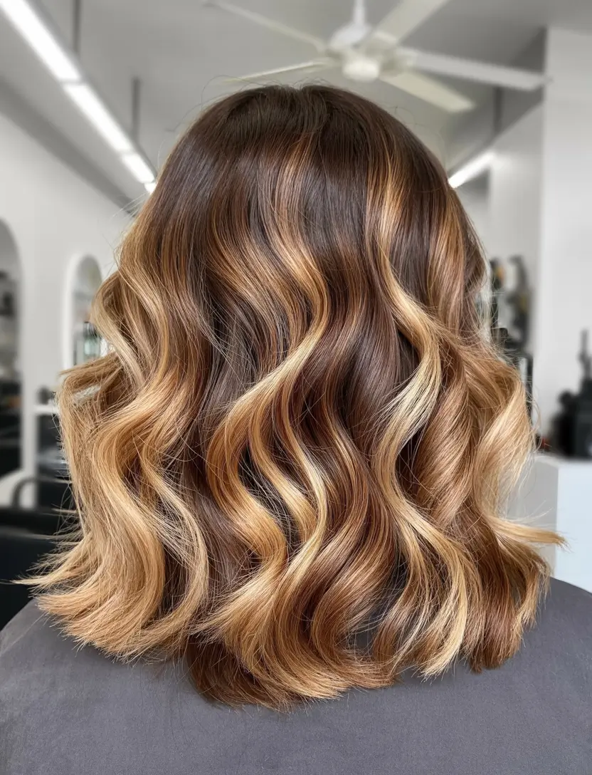 calico hair color 2026 Golden Ember Calico Bob