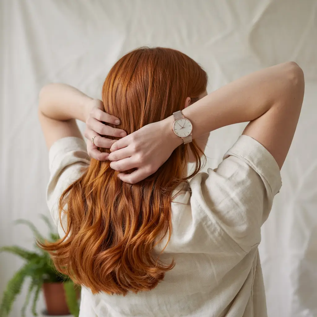 ginger hair color 2026 Golden Auburn Ease