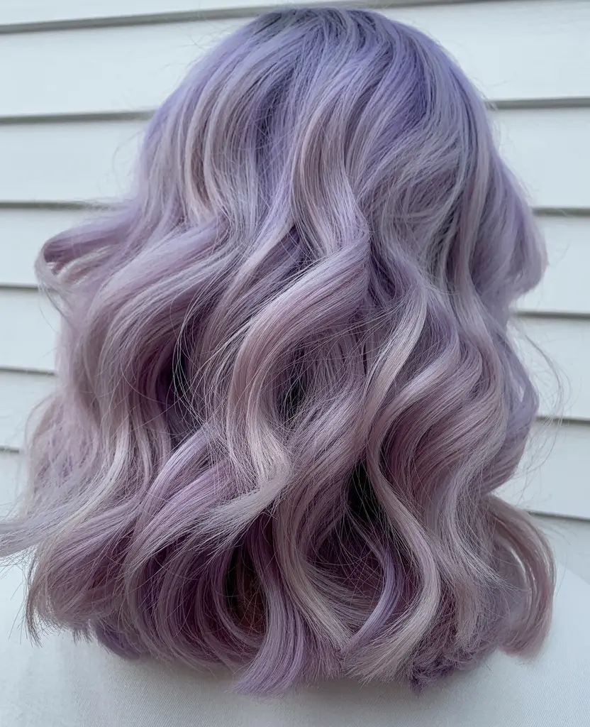 purple hair color 2026 Pastel Amethyst Layers