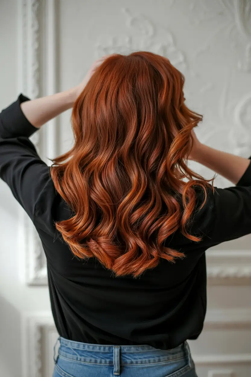 red hair colors 2026 Autumn Flame Glow