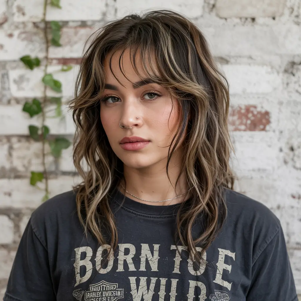 shag haircuts 2026 Wild Grace Layered Shag