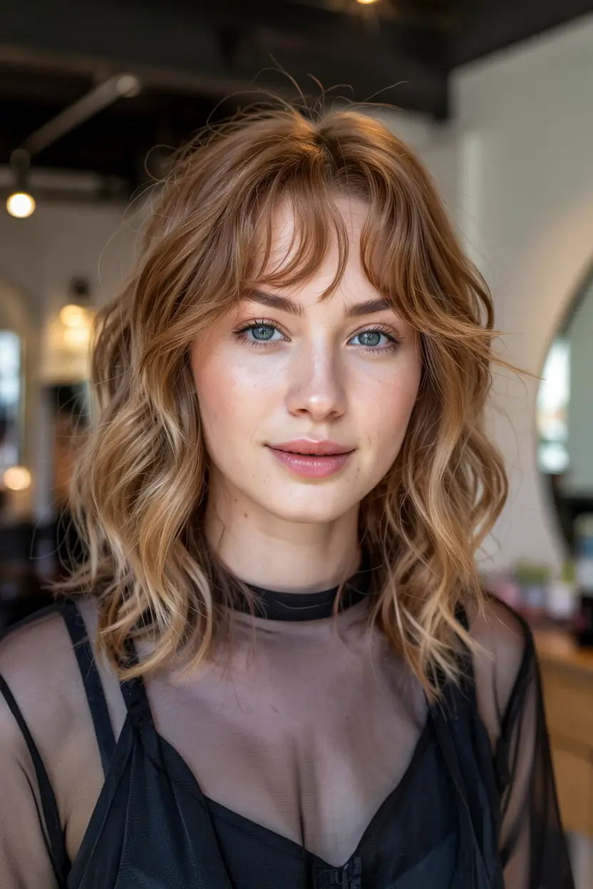 shag haircuts 2026 Honey Breeze Shag